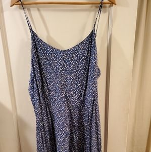 Old Navy Blue and White Summer Dress